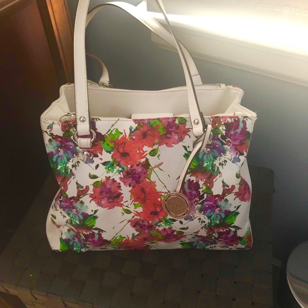 Nicole Miller Floral Handbag